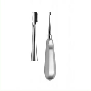 Elevador con alas de raíz Dental de acero inoxidable, instrumentos quirúrgicos dentales de punta fina de 1mm a 6mm - Product Image 2
