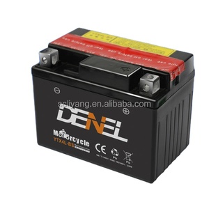 عرض ترويجي: بطارية حمض الرصاص الجديدة عالية الجودة 12 فولت DENEL YTX4L-BS GTX6.5 BS للدراجات النارية - Product Image 4