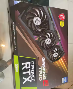 Pour Carte Graphique de Bureau <span class=keywords><strong>MSI</strong></span> GeForce RTX3080 <span class=keywords><strong>GAMING</strong></span> <span class=keywords><strong>Z</strong></span> TRIO 10G, Nouvelle Offre Exceptionnelle, Type Ventilateur de Refroidissement - Product Image 1