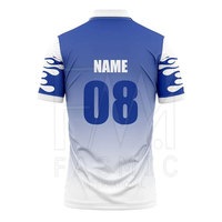 Maillot de cricket uni pour homme, nouvelle collection, respirant, décontracté, imprimé, 100 % coton, personnalisable, haute qualité, vente chaude