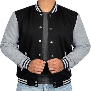 Chaqueta universitaria de lana de alta calidad para hombre Diseño personalizado con diferentes colores Ropa ligera de invierno para exteriores - Product Image 3