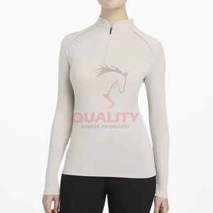Vente en gros couche de base de confort respirante en tissu léger durable et élégant couche de base d'équitation pour femmes - Product Image 1