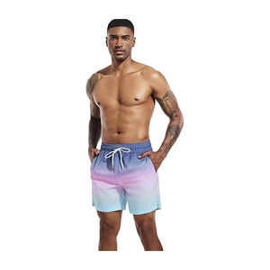 Pantalones cortos de playa para hombre con forro de malla de secado rápido y bolsillos con 240 GSM Pantalones cortos de playa para hombre de alta calidad - Product Image 2