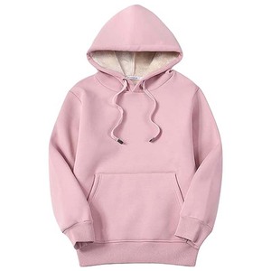 Chaqueta de Invierno con Capucha, Forro Polar Sherpa, 100% Algodón, Estampada, Informal, Holgada, con Cordón Ajustable, Resistente al Viento, para Mujer - Product Image 6