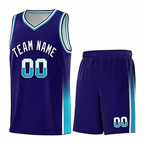 Uniforme de Baloncesto Ligero, Transpirable, Antibacteriano y de Secado Rápido para Hombre con Nombre de Equipo, Número y Logotipo Personalizado - Product Image 5
