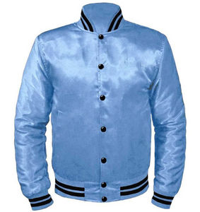 Veste de baseball pour homme personnalisée, style universitaire, durable et tendance, avec nom d'équipe et motif imprimé universitaire - Product Image 2