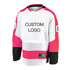 Jersey de hockey sobre hielo con cuello en V hecho a medida - Product Image 1