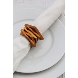 Servilleteros de madera de calidad superior con detalles tallados a mano y un accesorio perfecto para crear encantadores arreglos de mesa - Product Image 5