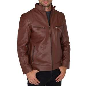Chaqueta de hombre de piel de oveja 100% auténtica, de primera calidad, para un look informal de invierno, todos los colores, chaqueta Phantom para hombre. - Product Image 6