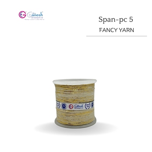 Luxurious Span-PC-5 High Quality Fancy <b>Yarn</b> for Knitting Crocheting Weaving Sparkling High-End Material - Product Image 1