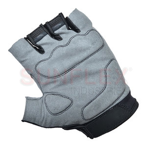 Gants de cyclisme demi-doigts confortables fabriqués en usine, robustes pour les cyclistes - Product Image 2