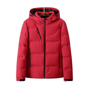 <b>Hooded</b> Men Puffer <b>Jackets</b> OEM Manufacturer Causal Street Wear Fashion Warm Quilted <b>Padded</b> Coat Outerwear Men's Puffer <b>Jacket</b> - Product Image 1