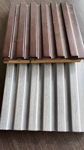 ألواح تزيين خارجية حديثة من مركب الخشب والبلاستيك (WPC) بسمك 18 مم، مصقولة ومضادة للانزلاق، بنظام تعشيق مزدوج، مقاومة للماء، بألوان البلوط والساج والصنوبر والقيقب، مناسبة للاستخدام الخارجي والمستشفيات - Product Image 2