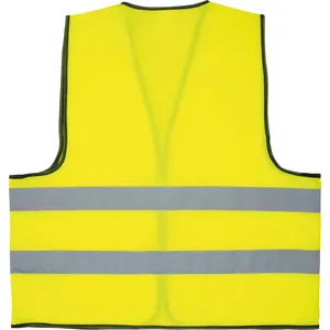 Gilet di Sicurezza Personalizzato BEATRIZ con Adesivi Riflettenti Promozionali e Luci - Product Image 2