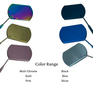 Extra Large miroir de maquillage réutilisable fait main avec logo personnalisé, fournitures d'extension de cils, au prix d'usine, vente en gros - Product Image 4