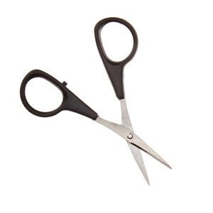 Plastic Handle <b>Beard</b> Hair Cutting <b>Scissors</b> German Stainless Steel <b>Beard</b> And Moustache <b>Scissor</b> For Salon - Product Image 3