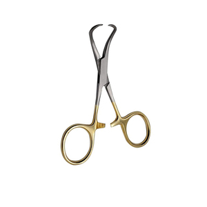 Demi-or Backhaus serviette médicale pince en acier inoxydable manuel pinces à commande manuelle taux de gros OEM service personnalisé - Product Image 1