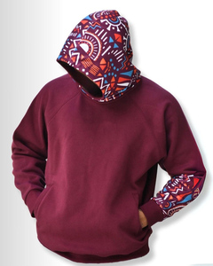 Sweat-shirt à capuche unisexe en coton 100% lavé, imprimé sur mesure, chaud, en polaire, pour l'hiver, décontracté et streetwear - Product Image 2