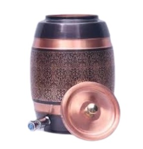 ทองแดง barel matka 12ลิตรที่เก็บสมบัติเหนือกาลเวลา - Product Image 6