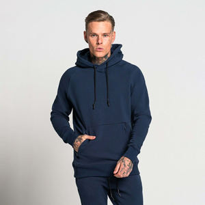 Sudadera con capucha de algodón y poliéster, corte ajustado, ecológica, de alta calidad, tejido French Terry de 380 g/m², gruesa y cepillada, para hombre. - Product Image 1