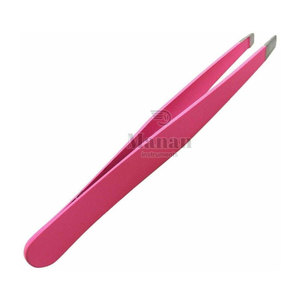 Stainless Steel Slanted Tip <b>Eyebrow</b> <b>Tweezers</b> for Professional Precision Hair Removal Salon & Home Use - Product Image 2