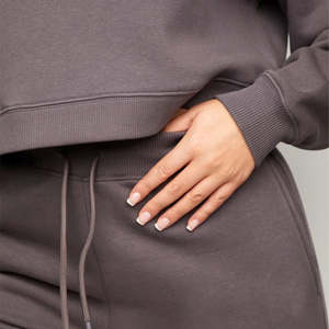 Ensemble de survêtement en molleton de coton imprimé pour homme et femme, avec sweat à capuche et pantalon, idéal pour l'automne et l'hiver - Product Image 4