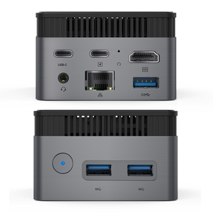 N150 <span class=keywords><strong>Vista</strong></span> Mini PC với 12GB DDR5 RAM M.2 SSD cho văn phòng & nhà Twin lake-n N150 (đánh bại N100/N95 lên 3.6GHz) AU chúng tôi cắm tương thích - Product Image 2