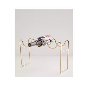 Decorative metal <b>wine</b> <b>racks</b> <b>for</b> home <b>kitchen</b> dining room stylish bottle storage display organization ideas modern design - Product Image 5