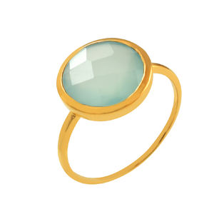 แหวนแต่งงานของผู้หญิงแบบคลาสสิก925เงินแท้พลอยควอตซ์ธรรมชาติรูปทรงกุหลาบการตั้งค่าบุคคลที่สามได้รับการรับรองพร้อมใช้งาน - Product Image 5