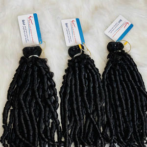 Cheveux vietnamiens-Extension de cheveux Steam Kinky Curl Weft-Couleur naturelle au meilleur prix - Product Image 5