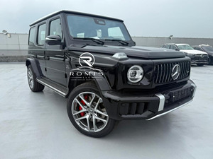 Kit Spoiler Anteriore e Posteriore con Minigonne Laterali per Nuova Mercedes-Benz Classe G SUV 2019 Nera - Product Image 1