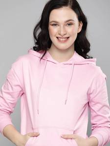 Sweat à capuche oversize en polaire pour femme, 100 % coton, respirant, coupe-vent, streetwear décontracté, avec logo personnalisé sur le devant – Nouvelle collection hiver, vente flash - Product Image 3