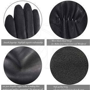 Etiqueta privada personalizada su propio logotipo buen Material guantes de cuero transpirables - Product Image 2