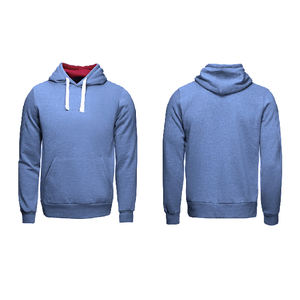 Sweat à capuche ample confortable pour hommes avec poche kangourou, coutures durables, tissu épais chaud, idéal pour l'hiver et l'automne - Product Image 2