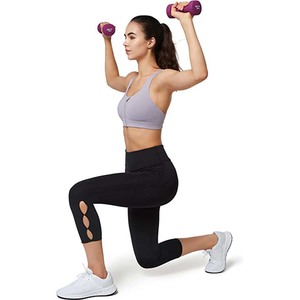 High Quality Capri Leggings for Women High Waist Tummy Control Workout Running Tights - Product Image 6