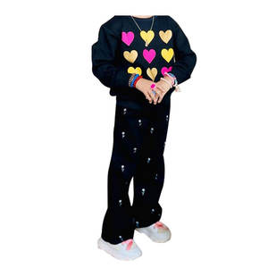 OEM 2025 venta al por mayor niños chándal calidad premium sudadera pantalones cortos conjunto - Product Image 3