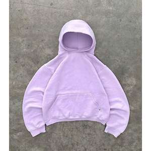 Capuchas ecológicas Ropa de fiesta de picnic Niñas con capucha y sudaderas con capucha Estampado liso Sudadera con capucha de lana de calidad premium Estilo más vendido - Product Image 1