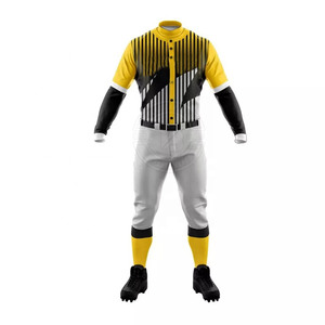 ชุดเบสบอลระบายอากาศได้ดีคุณภาพสูงชุดเสื้อผ้าที่ออกแบบล่าสุดสำหรับทีมผลิต - Product Image 1