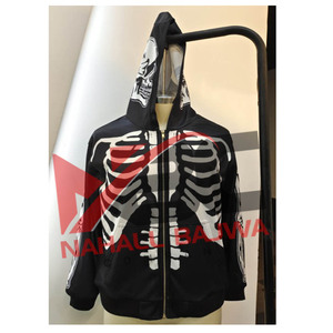 เสื้อฮู้ดผ้าฝ้ายพิมพ์ลายที่กำหนดเองขนแกะเสื้อฮู้ดปากีสถาน - Product Image 2