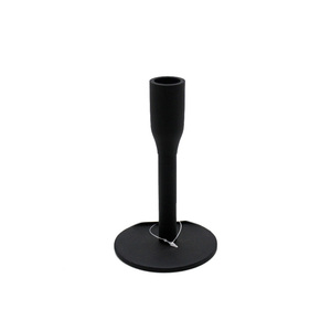 Antique Design <b>Metal</b> Taper <b>Candle</b> <b>Holder</b> <b>Black</b> Finished For Home Wedding Christmas Tabletop Decoration Wholesale Bulk - Product Image 2