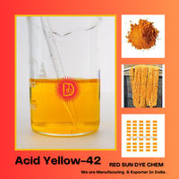 REDSUN ACID YELLOW 42 Teinture acide de qualité supérieure (CAS 6375-55-9) pour applications textiles et cuir
