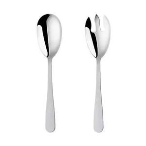Best Design Stainless Steel <b>Salad</b> Tools <b>Server</b> Set Spoon Fork-Eco-Friendly Dishwasher Safe for Home Restaurant Bar Hotel Use - Product Image 1