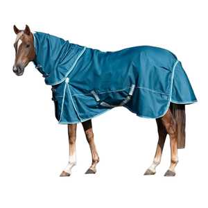 Tapis de cheval 1200D robuste avec maille aérée détachable pour la respirabilité et le confort Style imperméable d'hiver avec doublure en nylon - Product Image 1