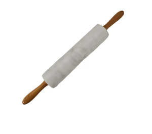 Rodillo y Tabla de Amasar de Mármol de Fabricante Confiable, Diseñados para Manejar Masa Dura, Haciendo que la Amasado Sea Más Fácil y Controlada - Product Image 3