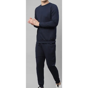 Conjunto Deportivo Informal Personalizado de 2 Piezas para Hombre, Pantalones Deportivos y Sudadera con Capucha, Diseño Sólido, Ropa para Correr - Product Image 2