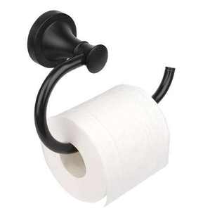 Black Coated Trendy Design <b>Wall</b> Mounted Paper <b>Roll</b> <b>Holder</b> Home & Bathroom Accessories Metal Toilet Paper <b>Roll</b> <b>Holder</b> - Product Image 1