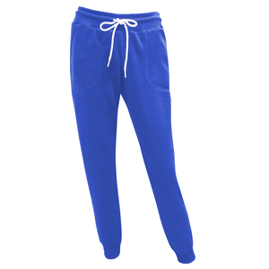 Pantalon de sport Hip Hop personnalisé 240g gris pierre pour femme, respirant, taille élastique, molleton 50% coton 50% polyester, décontracté, automne - Product Image 2