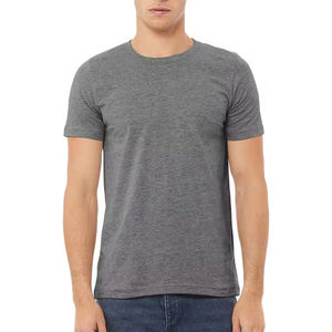 T-shirt surdimensionné élégant pour hommes en coton pour une coupe décontractée et un usage quotidien confortable T-shirt ample en coton 100% pour hommes - Product Image 1