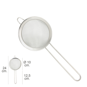 Colino in acciaio inox O/ 10 x 24 cm. - Product Image 1
