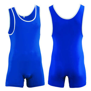 Meilleurs vêtements de sport en gros Singlet de lutte une pièce Singlet de lutte imprimé avec logo personnalisé - Product Image 4